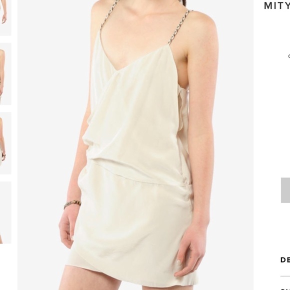 Iro Mitya chain strap spaghetti strap mini dress - Picture 13 of 14